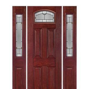 درب چوبی لابی سه لنگه کد 21066