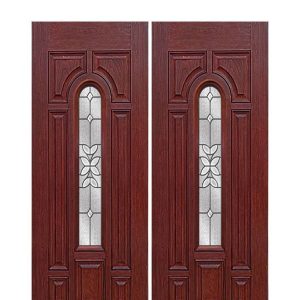 درب چوبی لابی دو لنگه کد 21069