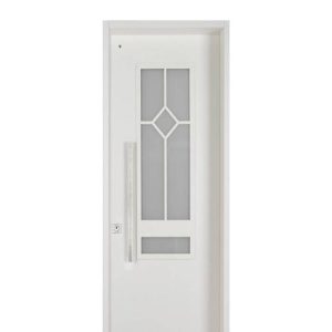 درب کلاسیک ورودی واحد مسکونی شیشه خور کد 30592