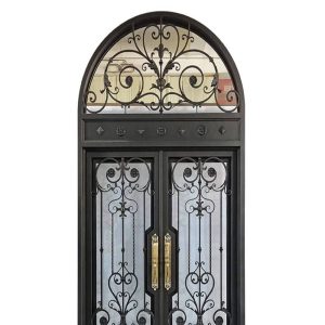 درب لوکس آهنی ورودی فرفورژه کد 30900