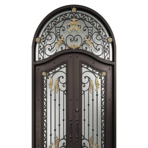 درب آهنی ورودی فرفورژه کد 30877
