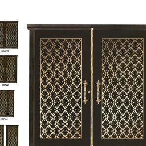 در آهنی پارکینگ CNC کد 2255