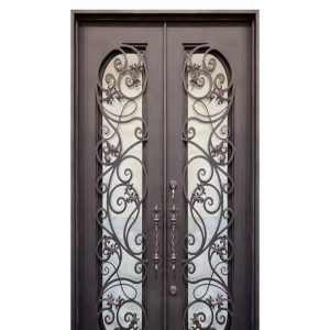 درب فلزی لابی فرفورژه کد 30871