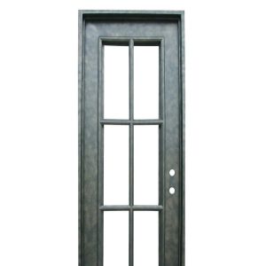 درب فلزی ساده حیاط تک لنگه کد 2162