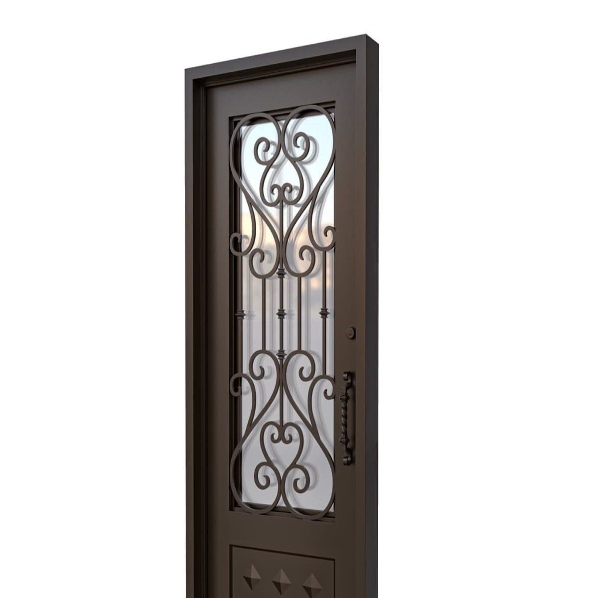 درب لابی آهنی کد 30710