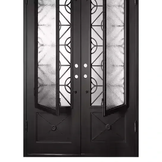 درب فلزی کلاسیک ساده دو لنگه کد 30932