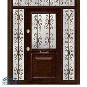 درب ضد سرقت شیشه خور لابی – کد MT226