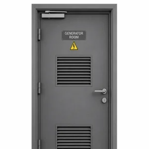 درب فلزی اتاق ژنراتور کد 30703
