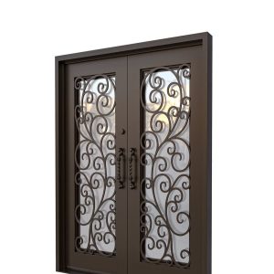 درب لابی آهنی فرفورژه کد 30728