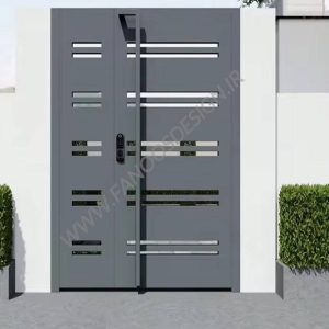 درب حیاط برش لیزری کد 40034