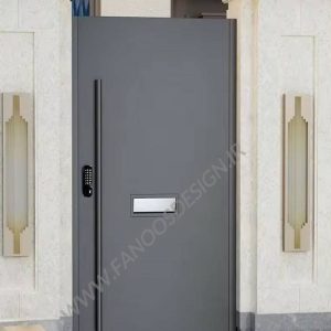 درب فلزی ساده حیاط کد40006