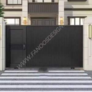 درب پارکینگ سه لنگه کد 40026