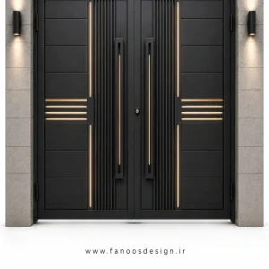 درب حیاطی شیک و مدرن