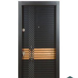 درب ضدسرقت مدرن طوسی با رنگ پوششی کد 30460