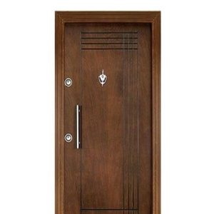درب ضد سرقت روکش چوب cnc کد MT214